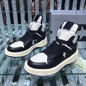 Motorlaarzen Sportschoenen Luxe Designer Casual herenschoenen Coach Echt lederen veterschoenen Comfortabele hoge paar sneakers Match maat 35-45