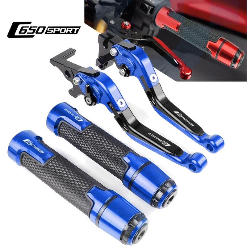 Motorcycle Brakes Accessories Folding Extendable Handle CNC Brake Clutch Levers For C650 SPORT C650SPORT 2023