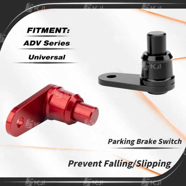 Frenos de motocicleta para Honda ADV, interruptor de freno de estacionamiento, botón de bloqueo, piezas de accesorios de palanca CNC