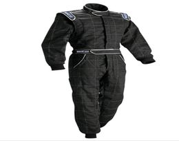 Motorautoracepak overall jas broek set geschikt voor heren en dames zwart blauw rood polyester niet brandveilig5742915