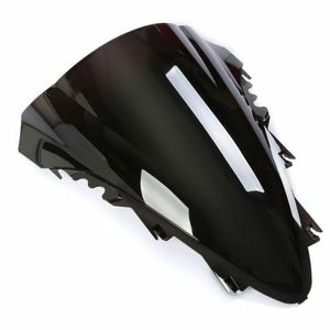 Motorcycle Clear Black Double Bubble Voorruit Voorruit ABS Voor Yamaha YZF R1 YZF-R1 2007-2008