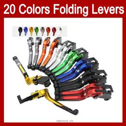 Leviers d'embrayage de frein CNC moto pour SUZUKI SV650S SV400S SV1000S 98 99 01 02 1998 1999 2000 2001 2002 levier de poignée leviers de frein à disque extensibles pliants réglables