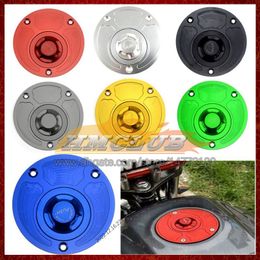 Tapa de tanque de combustible sin llave CNC para motocicleta, cubierta para YAMAHA FZR250R FZR250 R 250 R FZR 250R 86 87 88 89 1986 1987 1989, cubiertas de llenado de combustible de aceite de aluminio abiertas de liberación rápida