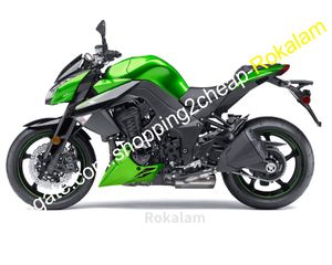 Motorfiets Complete Set voor Kawasaki Z1000 Z 1000 Z-1000 Motorbike Green ABS Carrosserie Fairing Kit 2010 2011 2012 2013 (spuitgieten)