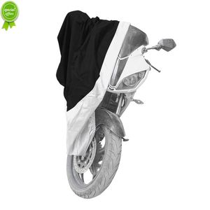 Housse de moto toutes saisons universelle contre les intempéries, qualité supérieure, imperméable, Protection solaire extérieure, Durable avec trous de verrouillage