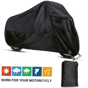 Cubierta de motocicleta impermeable motocicleta bicicleta Scooter cubierta paquete lluvia polvo UV cubierta motocicleta ProtectorL20309