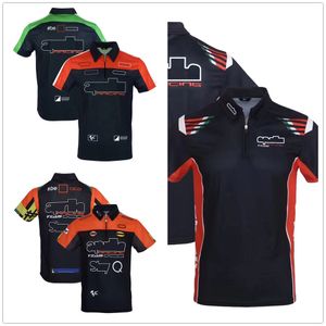 POLO de moto de cross-country à manches courtes, décontracté, respirant, à séchage rapide, demi-manche d'été pour hommes et femmes