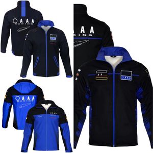 Chaqueta de ciclismo para motocicleta, chaqueta de carreras para equipo de Moto, informal, para exteriores, Motocross, a prueba de viento, con cremallera, Sudadera con capucha, cazadora cálida de otoño