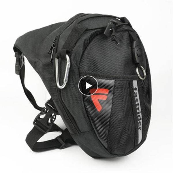 Sac de jambe de moto en nylon imperméable sacs de moto en plein air sac de taille décontracté moto Fanny Pack sac de moto OEM whole265R