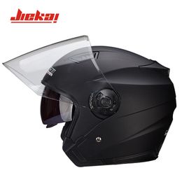 Motorfiets Dual Lens Half S Four Seasons Racing Kart Scooter Motor Casque Unisex Motorhelm