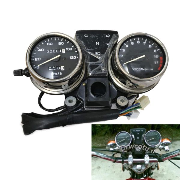 Motorcycle électronique du vitesse électronique Gauge numérique CM125 Odomètre du tachymètre pour Honda CM125 cm 125 Pièces de rechange numériques