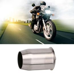 Motorfiets uitlaatsysteem 1 stks 51mm honingraat demper katalysator geluidsreducerende plug ruis geluid eliminator