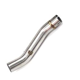 Système d'échappement de moto sans lacet tuyau de liaison intermédiaire tube de connexion intermédiaire en acier inoxydable pour Benelli300 toutes les années264h