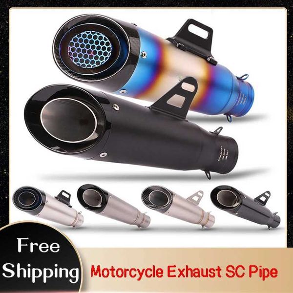 Sistema de escape de motocicleta Universal SC Pipe Escape DB Killer GPProject para YZF R MT ZXr Z FZ