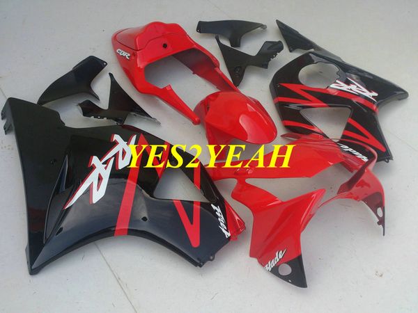 Kit de carrosserie de carénage de moto pour Honda CBR900RR 954 02 03 CBR 900RR CBR900 RR 2002 2003 Carrosserie de carénage noir rouge chaud + Cadeaux HC44