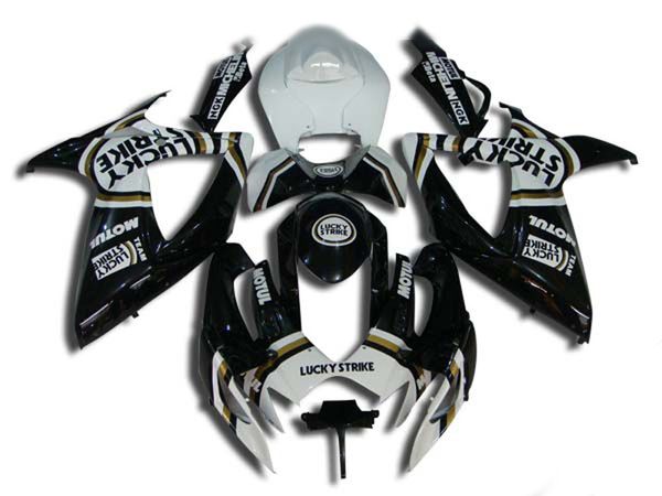 Kit de carenado de carrocería para motocicleta SUZUKI GSXR600 2006 2007, carrocería GSXR 600 GSXR750 K6 06 07, juego de carenados de ABS MN08