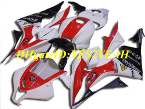 Kit de carénage de moto pour Honda CBR600RR 07 08 CBR 600RR F5 2007 2008 CBR600 ABS Rouge blanc Ensemble de carénages + Cadeaux HX38
