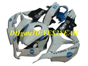 Motorfiets Fairing Kit voor HONDA CBR600RR 07 08 CBR 600RR F5 2007 2008 CBR600 ABS White Blue Black Backings Set + Gifts HX36