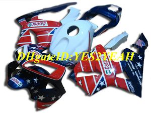 Motorfiets Fairing Kit voor HONDA CBR600RR 03 04 CBR 600RR F5 2003 2004 05 CBR600 ABS Red White Blue Backings Set + Gifts HG44