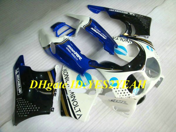 Kit de carénage de moto pour Honda CBR900RR 893 91 92 93 94 95 CBR900 RR 1991 1995, ensemble de carénages blanc bleu noir + cadeaux HB02
