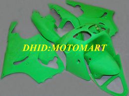 Motorfietsen kit voor Kawasaki Ninja ZX7R 97 99 00 03 ZX 7R 1997 2000 2003 ABS Green Backings Set KA02