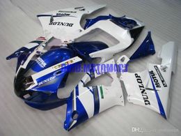 Motorfiets Fearset voor Yamaha YZFR1 98 99 YZF R1 1998 1999 YZF1000 ABS Nieuwe Wit Blue Backings Set + Gifts YA14