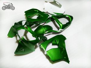 Kits de carénage de moto pour Kawasaki ZX9R Ninja 2000 2001 carénages de réparation de carrosserie de course sur route en plastique ABS vert foncé ZX-9R 00 01 ZX 9R