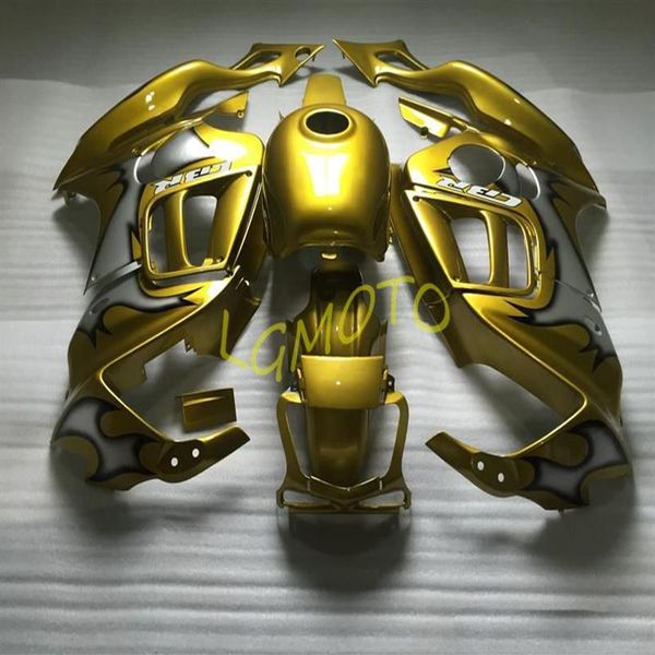 Kits de carénages de moto pour HONDA CBR600F3 CBR600 F3 1997-1998 capots cbr 600f3 1997 1998 97 98 bodykits carrosserie # G286S GOLD Y2665