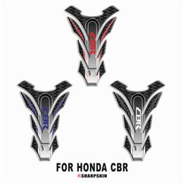 Motorfiets visgraten stickers body 3D gemodificeerde brandstoftank pad kleur kristal stickers voor HONDA CBR2600