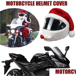 Motorfiets Fl Helm P Er Adt Kerst Innovatieve Moto Accessoires Stofbeschermende Hoed H9Ee Drop Delivery Dhdt3