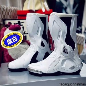 Chaussures de moto Chaussures d'équitation authentiques BENKIA Binqiya Sh208 Bottes et chaussures de moto quatre saisons Bottes de piste de moto athlétiques de cross-country HB79