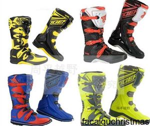 Calzado de moto Zapatos de montar auténticos Botas todoterreno de la marca Tiger Botas de moto Zapatos de ciclismo Botas de carreras anticaída Motocicleta B HB16