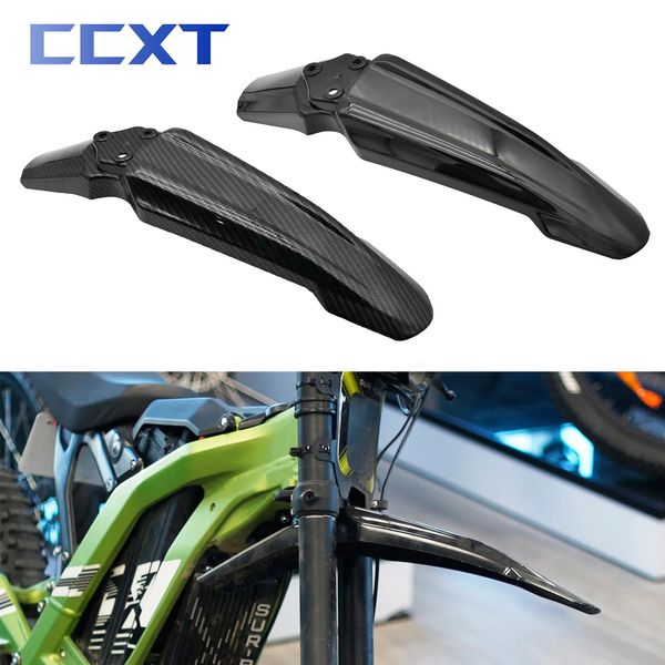 Motorcycle Fender Fender Gudards pour SUR RON SURRON LIGHT BEE X S Bike électrique DNM Kke Fastace Fork Universal Y240410