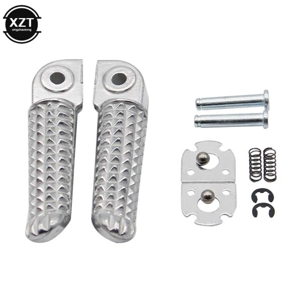 Motorcycle Avant / arrière Représentations de pied Perges de pied Pédale à pied Spring pour Kawasaki ZX6R ZX10R ZX9R Z1000 Z750 Z750S ER6N ACCESSOIRES DE CAR