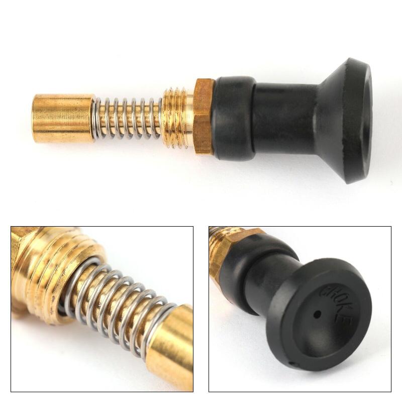 Motorrad Kraftstoff System Vergaser Pull Up Choke Plunger Starter Knopf Für Mikuni VM TM38 VM29/47 Taste Montage