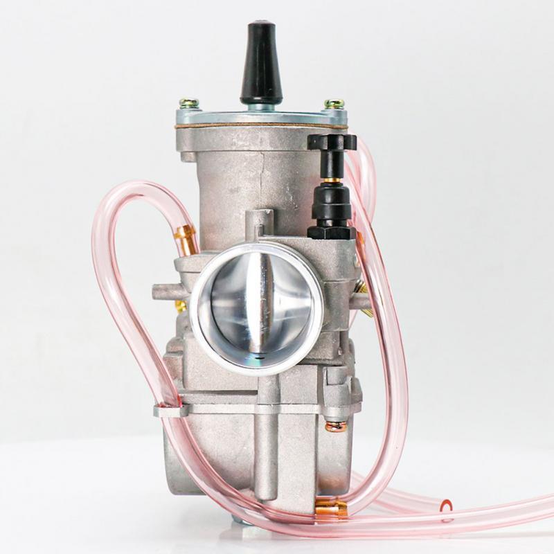 Motorcycle Fuel System Universal PWK 21 24 26 28 30 32 34mm Tuning Carburetor With Power Jet Air Injection Device For ATV