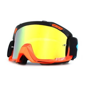 Lunettes de moto lunettes lunettes de plein air casque MX Moto Dirt Bike ATV Ski Sports de plein air verre Scooter Googles masque cyclisme