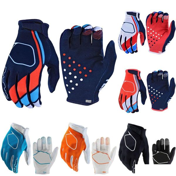 Guantes de motocicleta 2024 Montar Dedo largo FL Off-Road Racing MTB Bicicleta Deportes Motocross Drop Entrega Automóviles Motocicletas Acceso Otukj