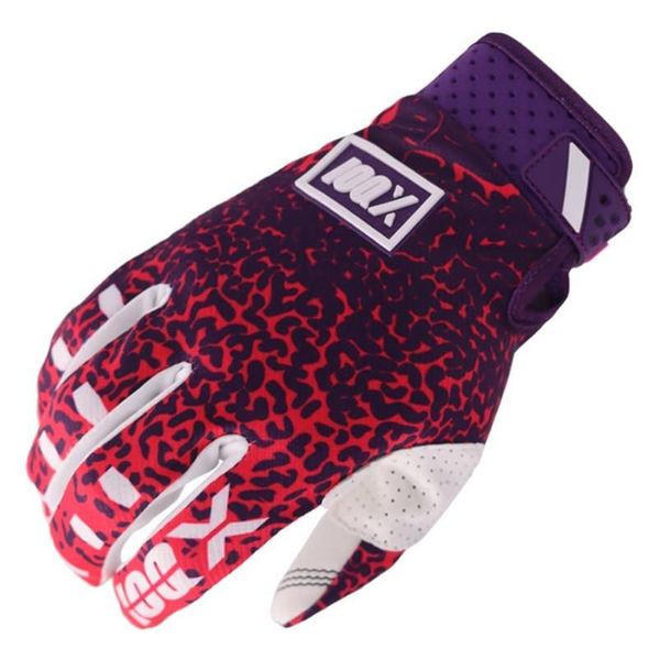 Guantes de motocicleta Ioqx Por ciento Motocross Bicicleta Guantes de motocicleta Mx Atv Off Road Racing Dh Ciclismo MTB BMX Dirt Bike FL Finger 294J Otwep