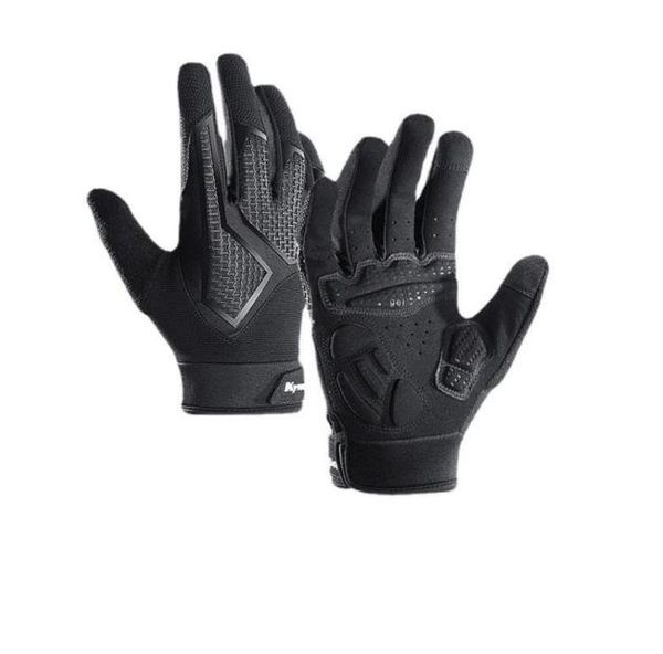 Guantes de motocicleta Outdoor Long Finger Antiskid Breathable Sports Men039S y Women039s Descanado de choque.