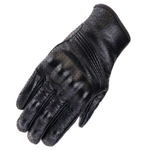 Gants de moto en cuir pour écran tactile, gants de conduite noirs pour hommes et femmes, vélo, doigt complet, moto, moteur, Motocross, Luvas H1022