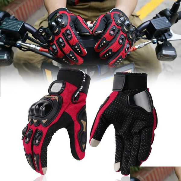 Gants De Moto Écran Tactile Vélo Court Sport Gant De Moto Power Racing Gants Pour Husqvarna Husaberg Yamaha Drop Delivery Dhl1U