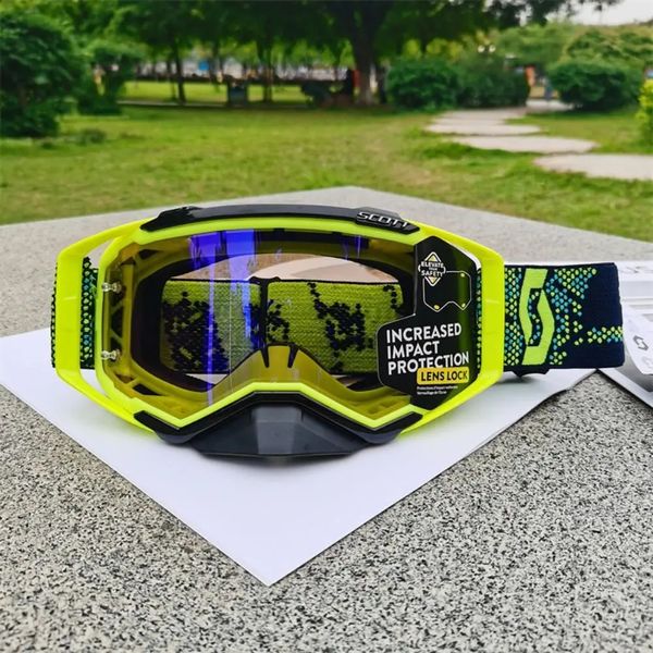 Motos Goggles Lunettes Motocross Motocrost Out-Road Cycling Moto Dirt Bike MX MTB Riding Outdoor Sport Casque ACCESSOIRES 240520