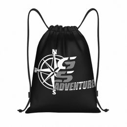 Motorfiets GS Adventure Moto Drawping Backpack Sport Gym Bag Motocross Enduro String Sackpack voor fietsen Q6X9#