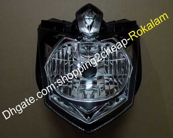 Montaje de faro de motocicleta para Yamaha FZ6R FZ 6R 2009 2010 2011 2012 2013 2014 2015 faro delantero parte