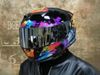 Casque de moto Fullcovered Bluetooth Fure-saison Duallens Racing Casque complet pour hommes et femmes81056289968738