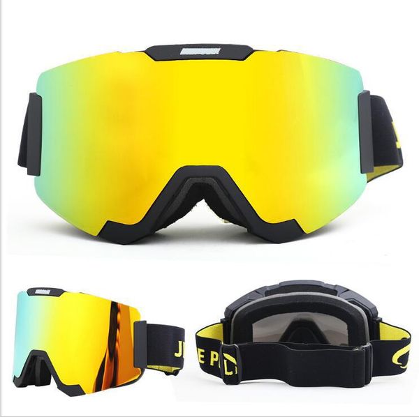 Gafas para casco de motocicleta, gafas para motocicleta todoterreno, equipo de protección para espejo a prueba de polvo para montar en bicicleta al aire libre
