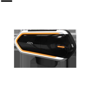 Oreillette Bluetooth pour casque de moto, appareil de communication sans fil, mains libres, étanche, Radio FM, QTBE6 Q230830