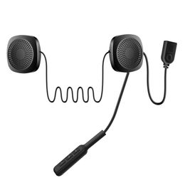 Casque de moto casque sans fil casque étanche Anti-interférence avec haut-parleur Microphone mains libres stéréo écouteur MP3