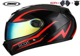 Motorcycle Helmets 2 regalos duales Hilldown Off Road Full Full Helmet Dirt Bike ATV Dot Casco para Moto Sport Man7433032